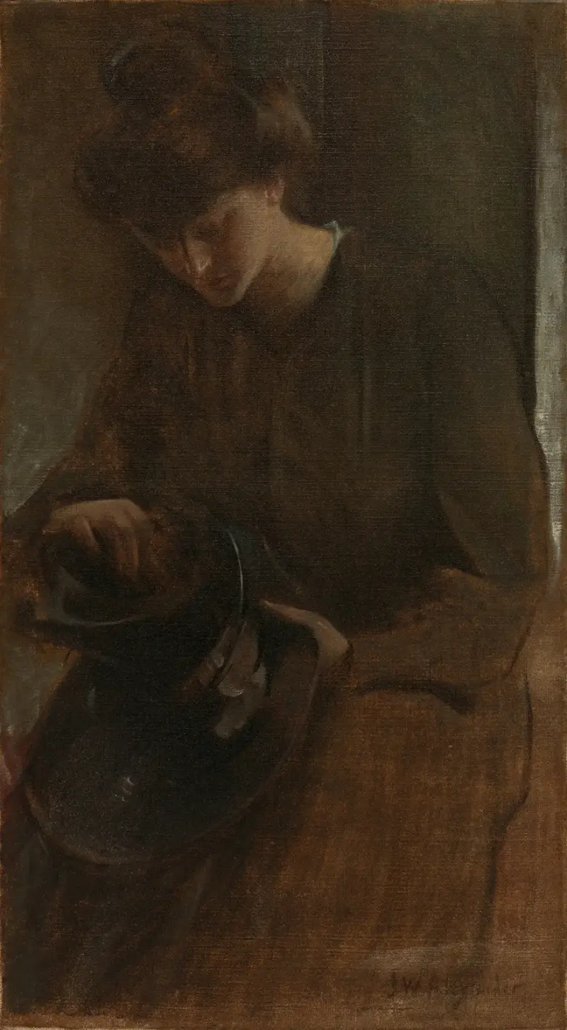 A Toiler av John White Alexander