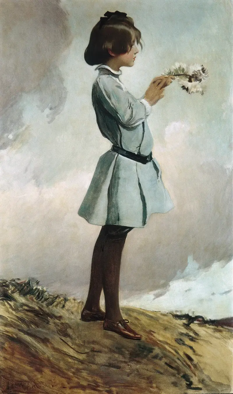 Geraldine Russell av John White Alexander