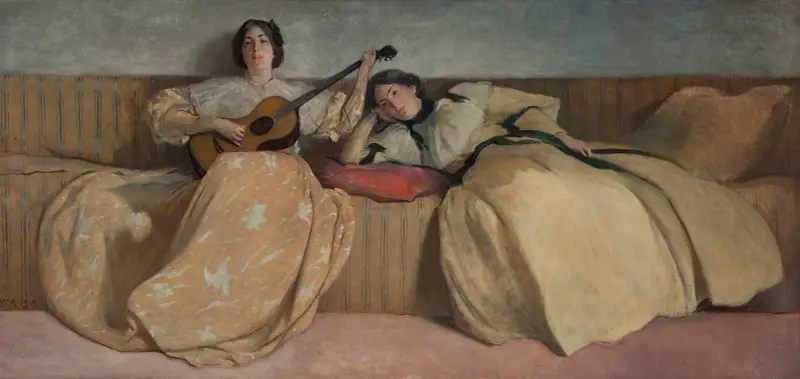 Panel für den Musikraum von John White Alexander
