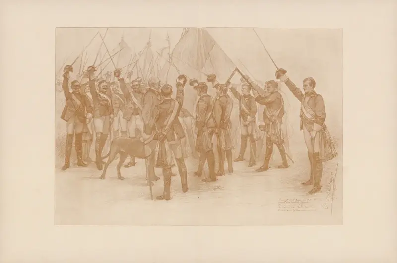 Unser Bismarck Pl.068 av Christian Wilhelm Allers