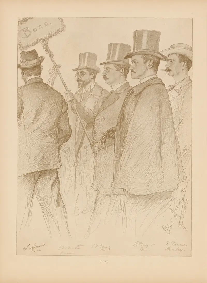 Unser Bismarck Pl.133 av Christian Wilhelm Allers