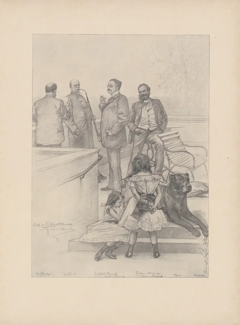 Unser Bismarck Pl.138 av Christian Wilhelm Allers