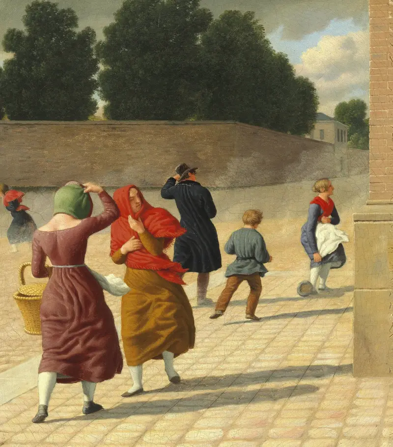 Sztorm, Christoffer Wilhelm Eckersberg