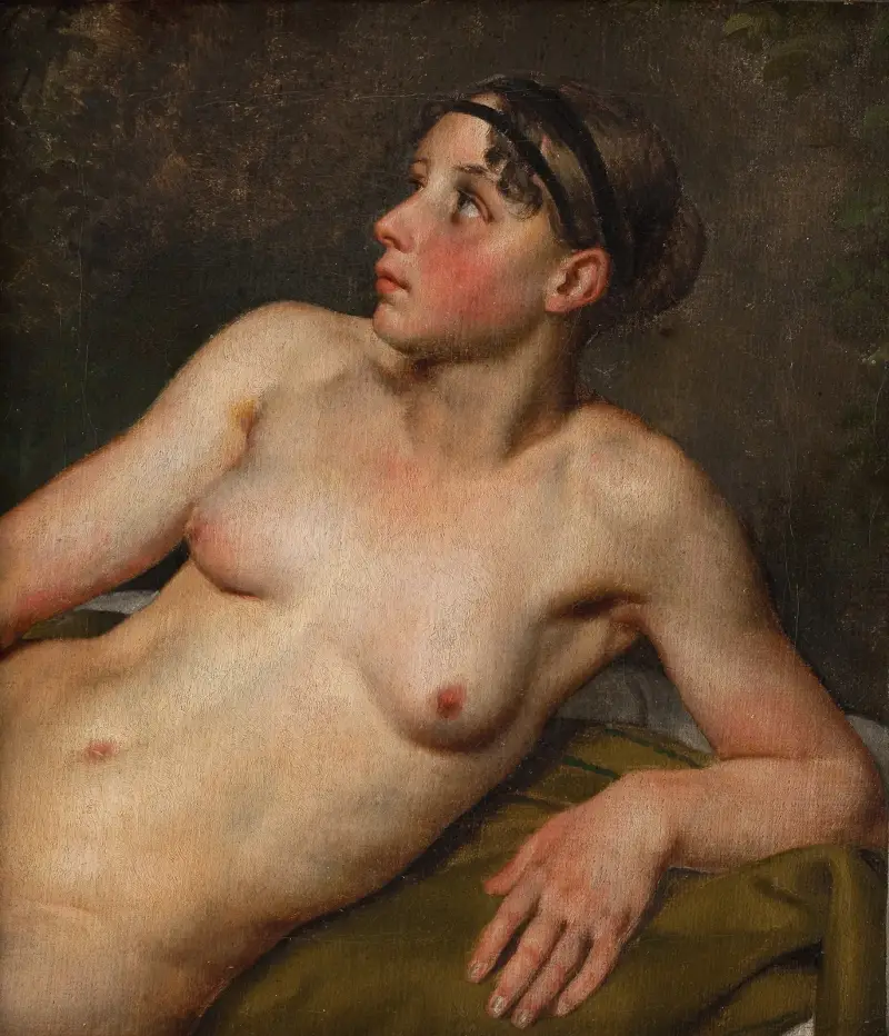 Leżąca naga kobieta, Christoffer Wilhelm Eckersberg