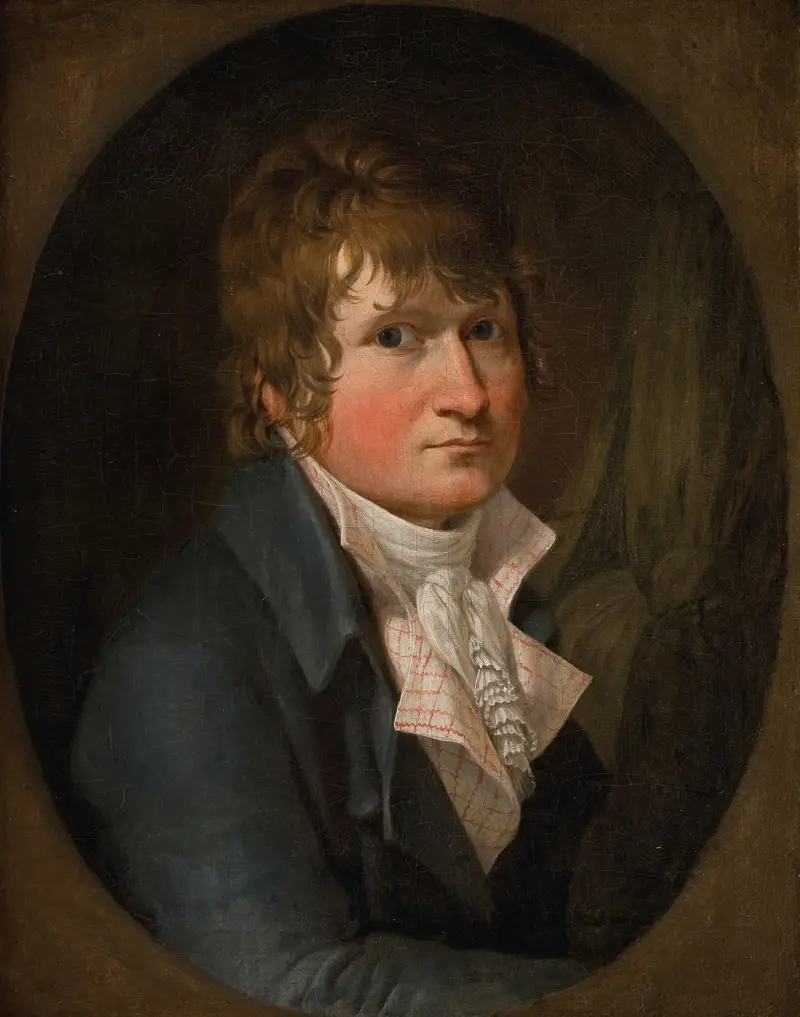 Selbstbildnis von Christoffer Wilhelm Eckersberg