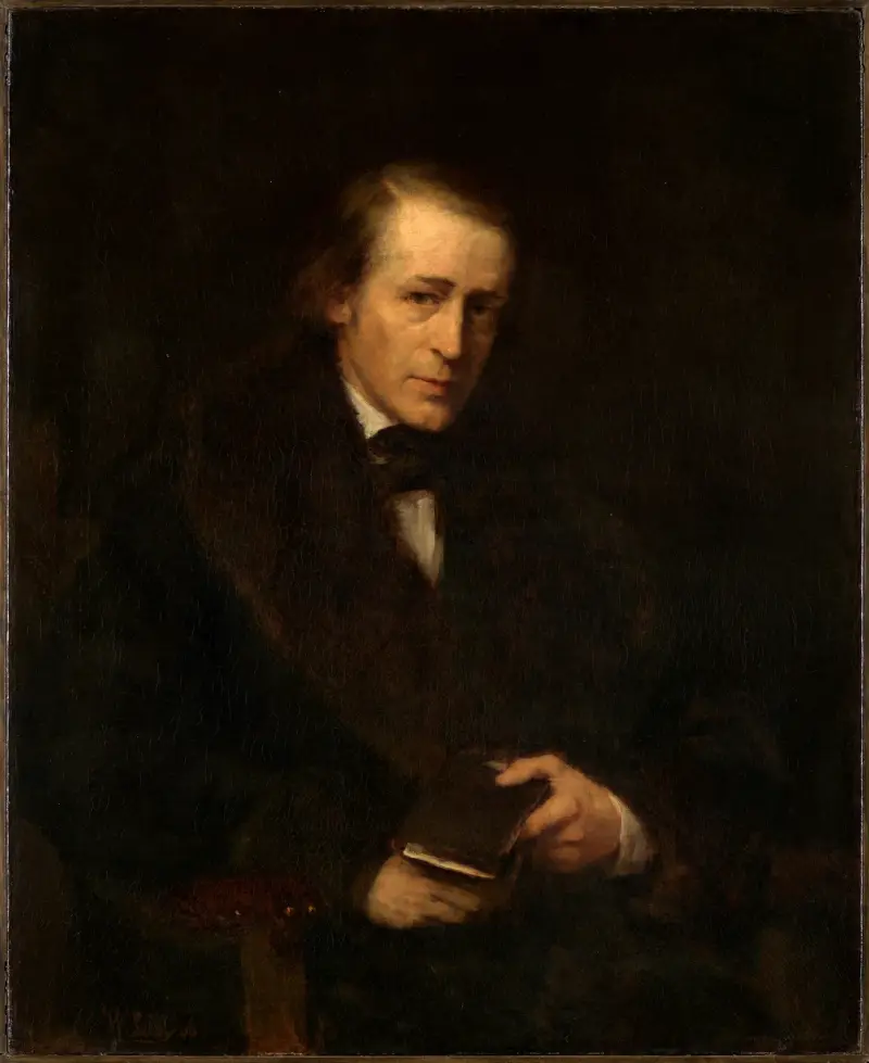 Bildnis Ernst Schoenlin von Wilhelm Leibl