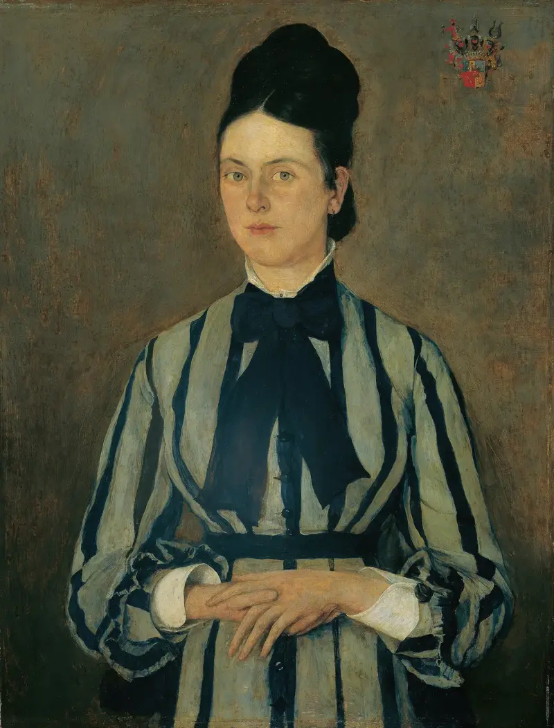 Rosine Fischler, grevinna Treuberg av Wilhelm Leibl