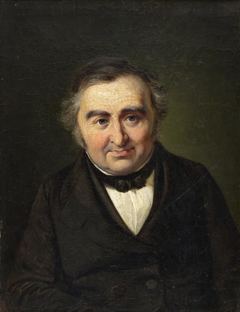 Etatsrat M.L. Nathanson von Wilhelm Marstrand