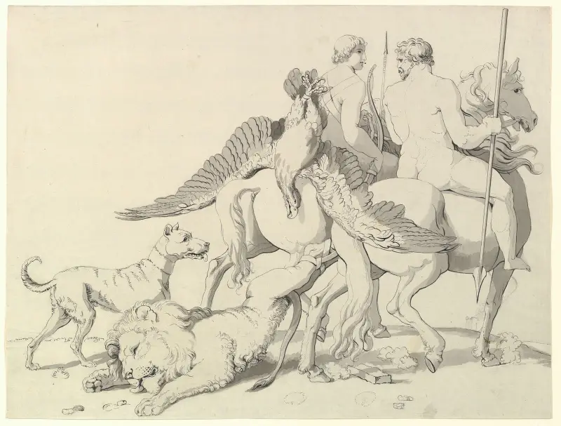 Męstwo mężczyzny, Johann Heinrich Wilhelm Tischbein