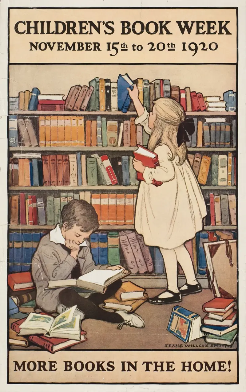 Kinderbuchwoche, 15. bis 20. November 1920 von Jessie Willcox Smith