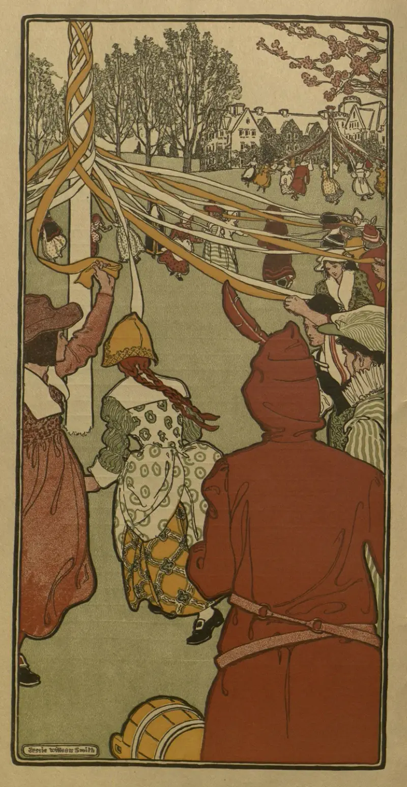 May av Jessie Willcox Smith