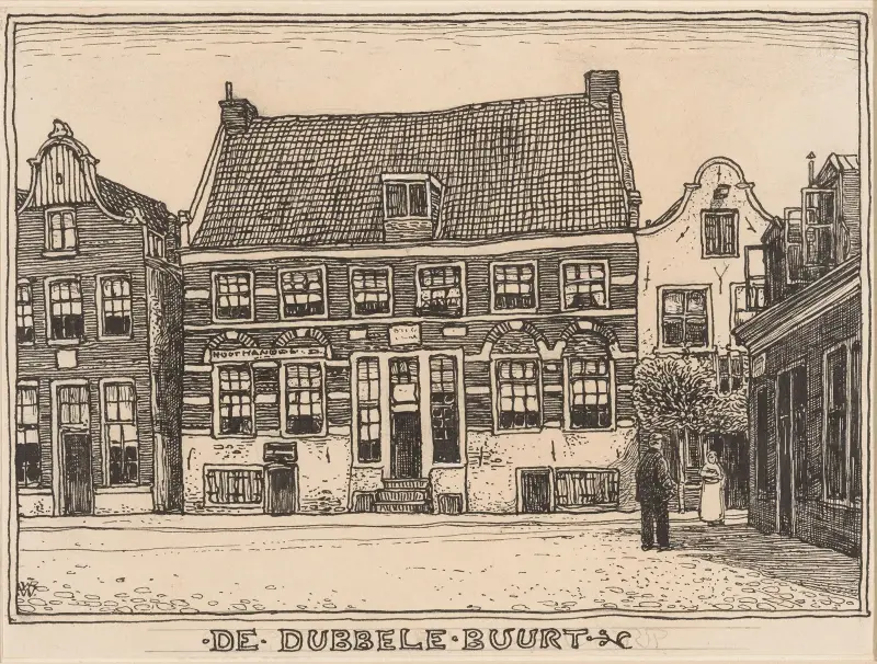 De Dubbele Buurt in Amsterdam von Willem Wenckebach
