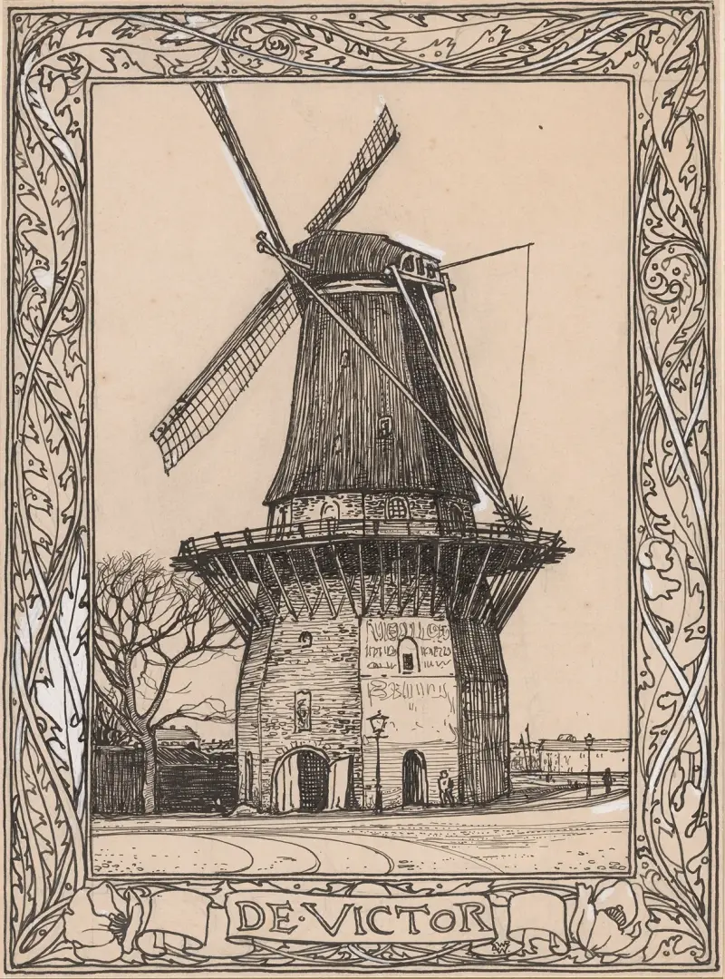 De Victor, młyn w Amsterdamie, Willem Wenckebach