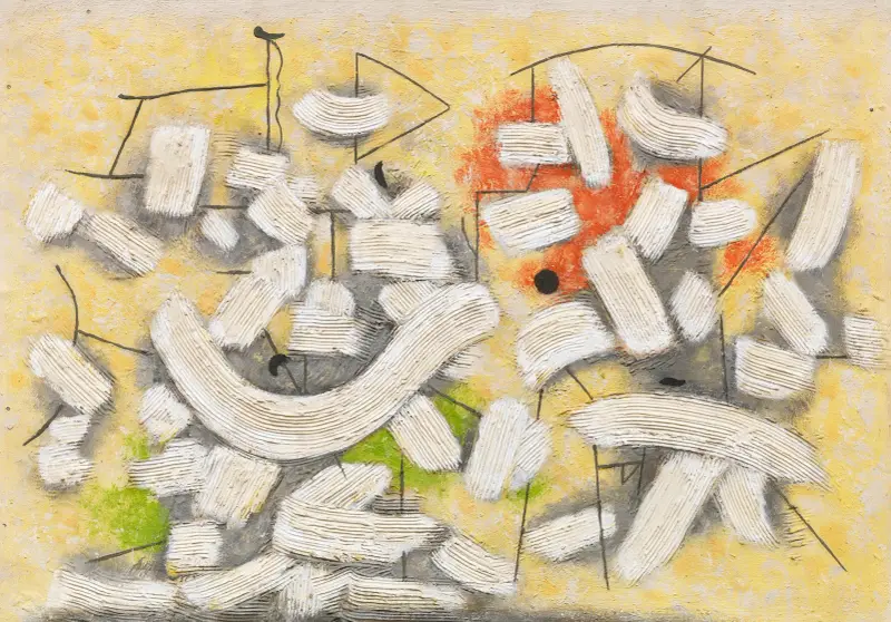 Kammzugfiguren von Willi Baumeister