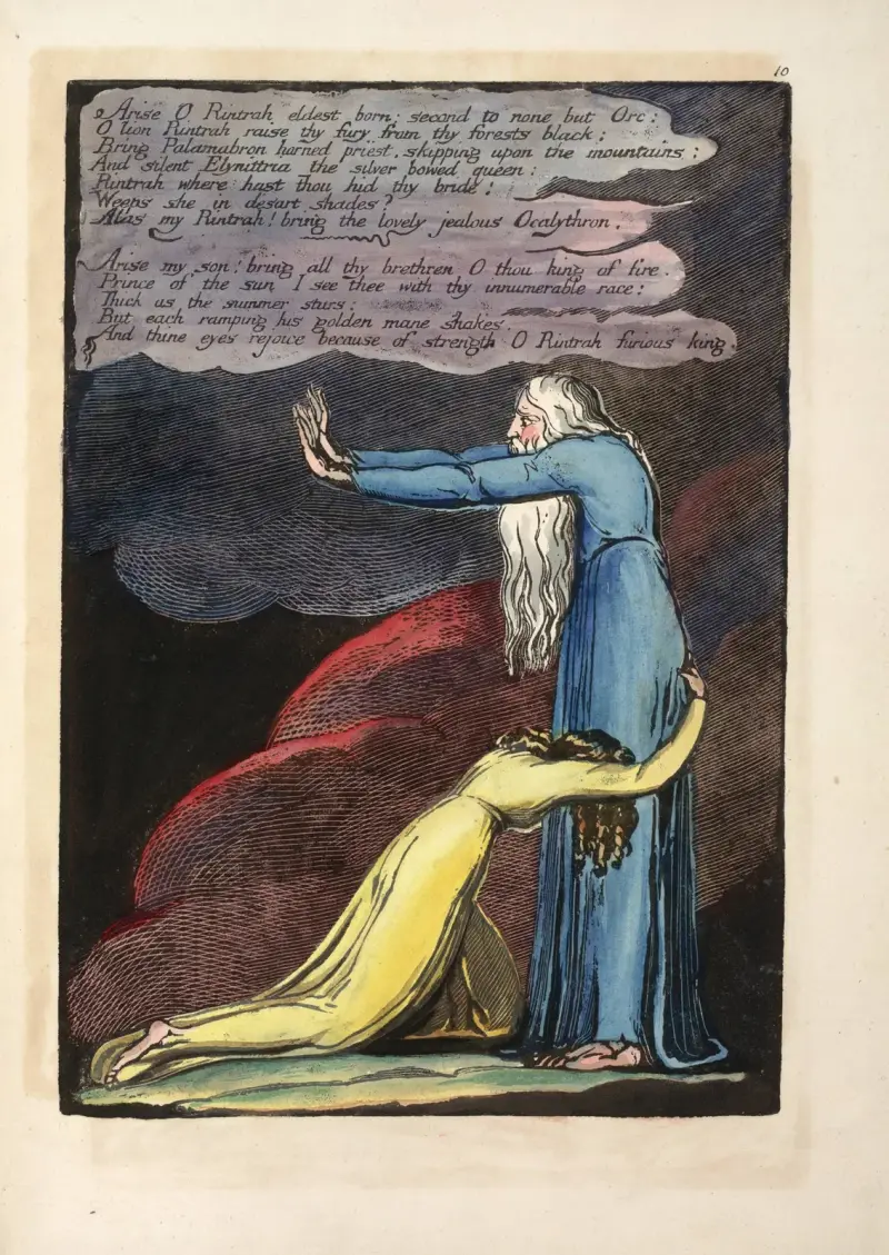 Arise O Rintrah …, 1794 – nr 2 av William Blake