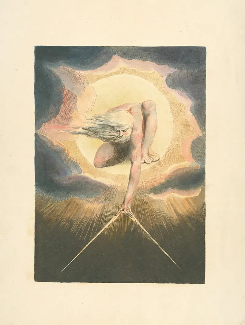 Europe; a Prophecy – Frontispiece av William Blake