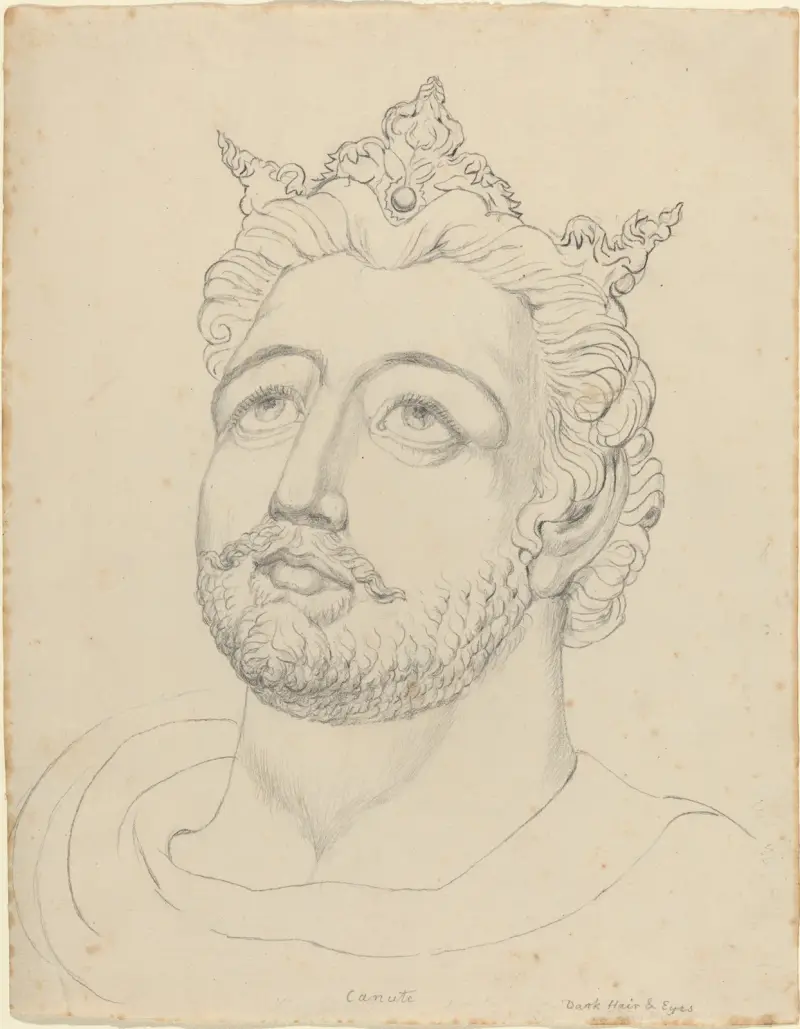 King Canute av William Blake