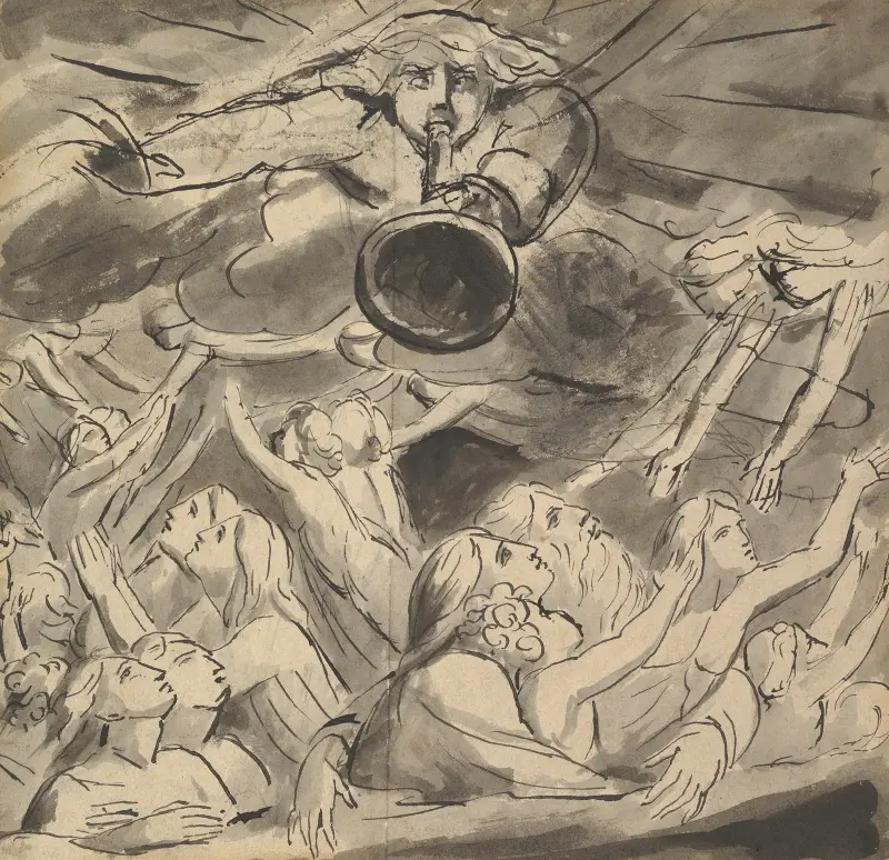 The Last Trumpet av William Blake