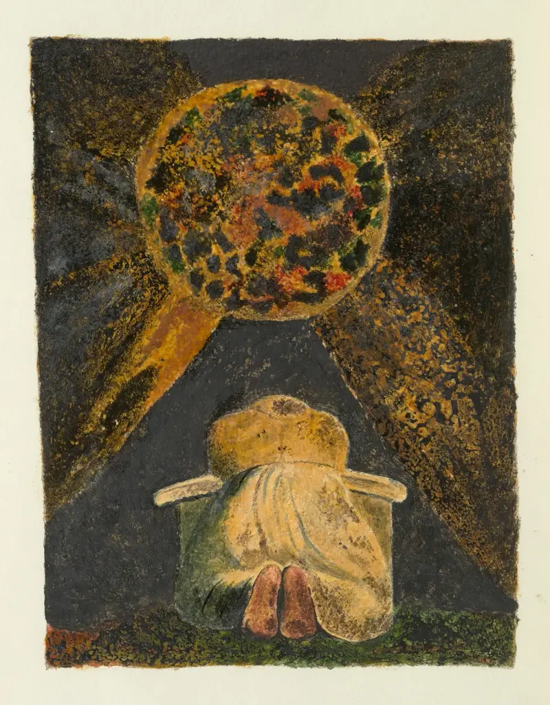 Los sång, Lambeth, plansch 1 av William Blake