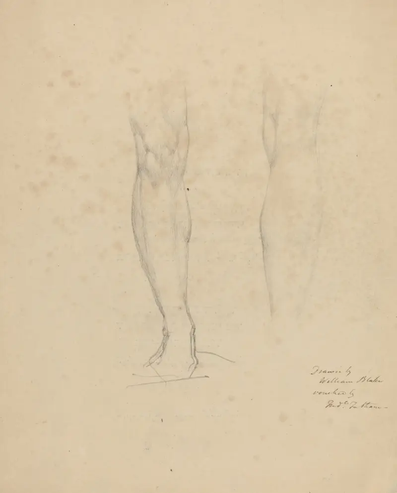 Two Legs (probably 1805-1810) av William Blake