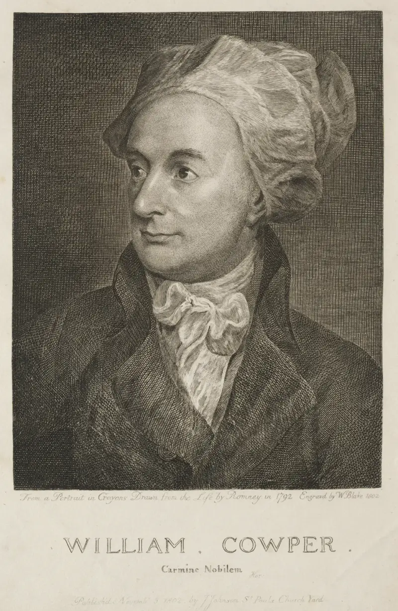 William Cowper, 1802 – nr 2 av William Blake