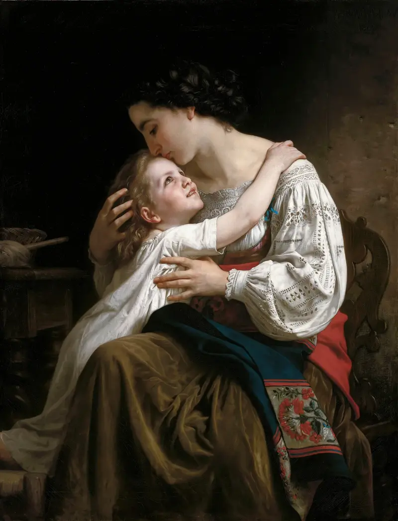Das Erwachen von William Bouguereau
