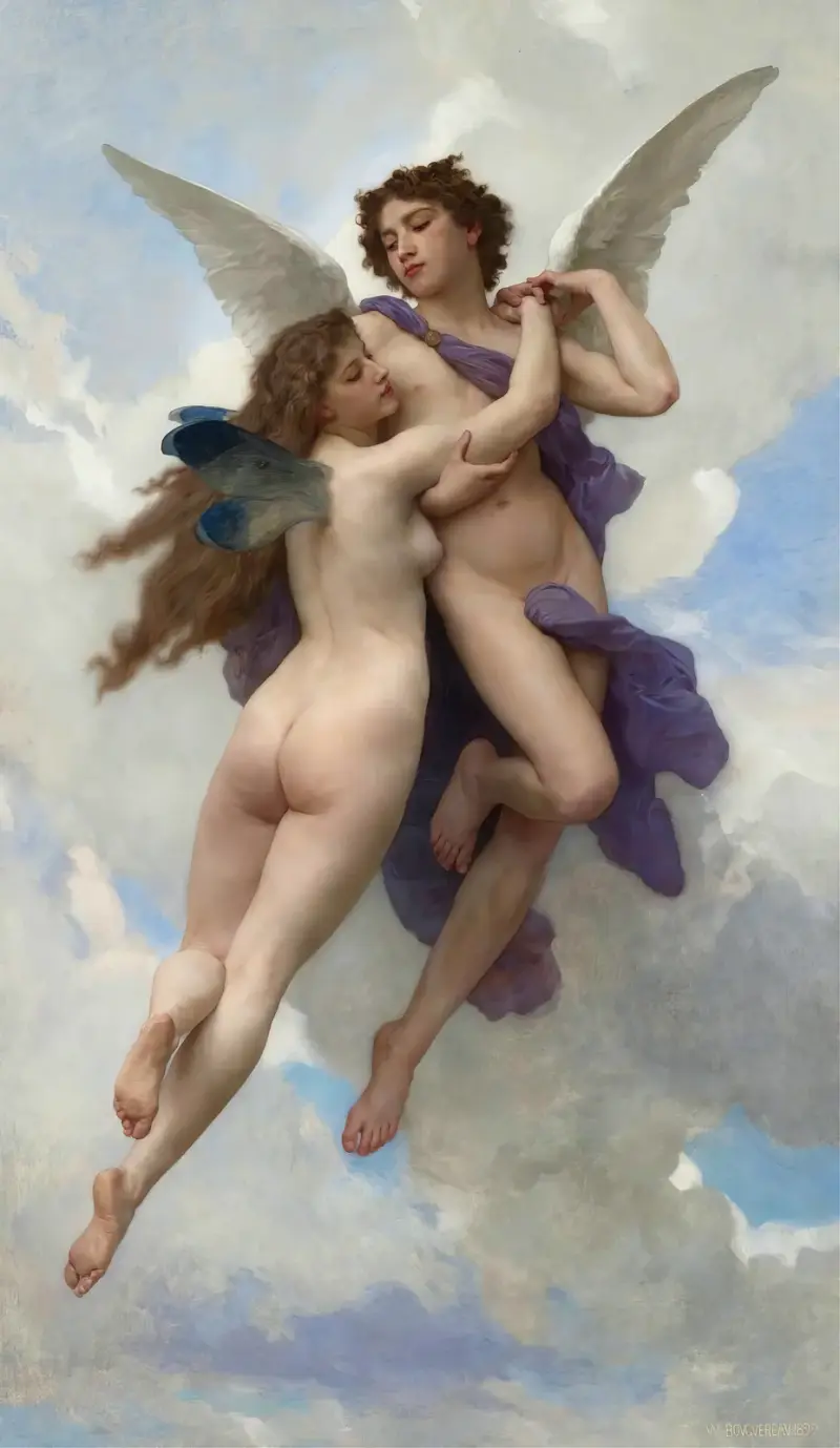 Amor i Psyche, William Bouguereau