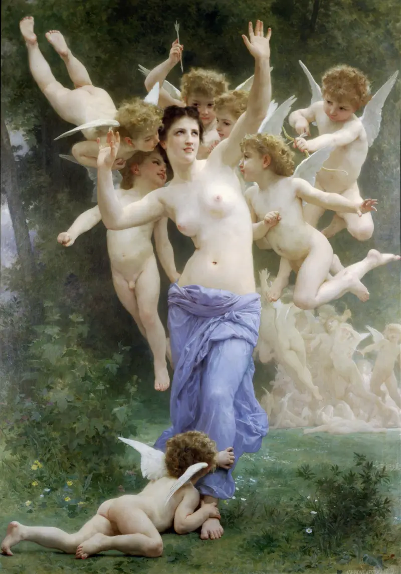 The Invasion av William Bouguereau