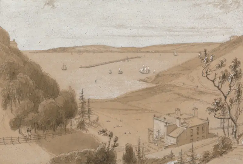 Bovisand bei Plymouth von William Daniell