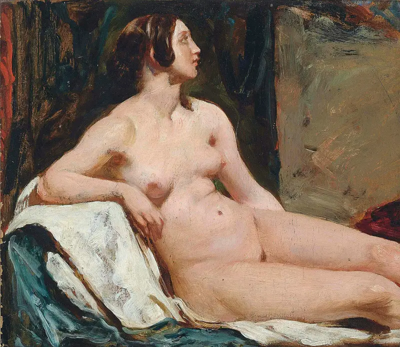 Female nude av William Etty