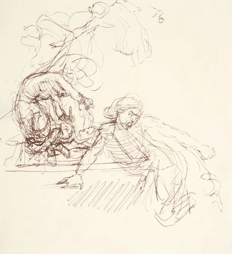 Studienblatt von William Etty