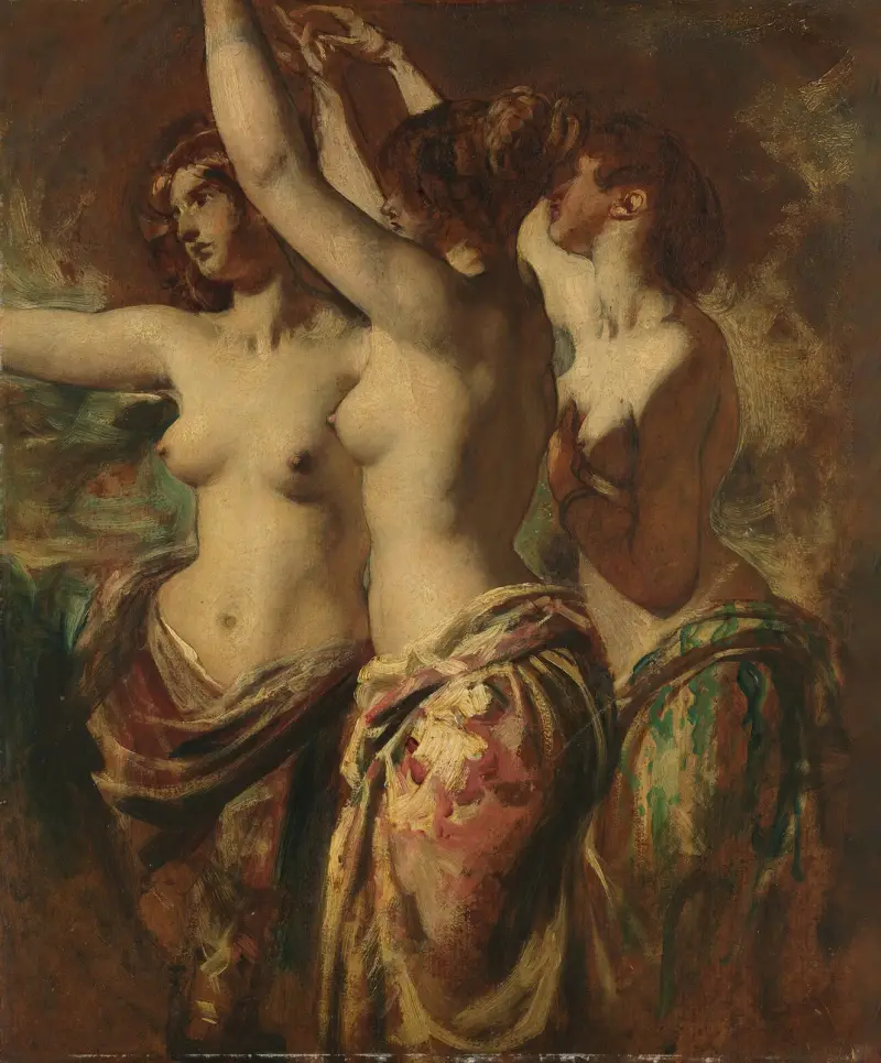 The Three Graces av William Etty