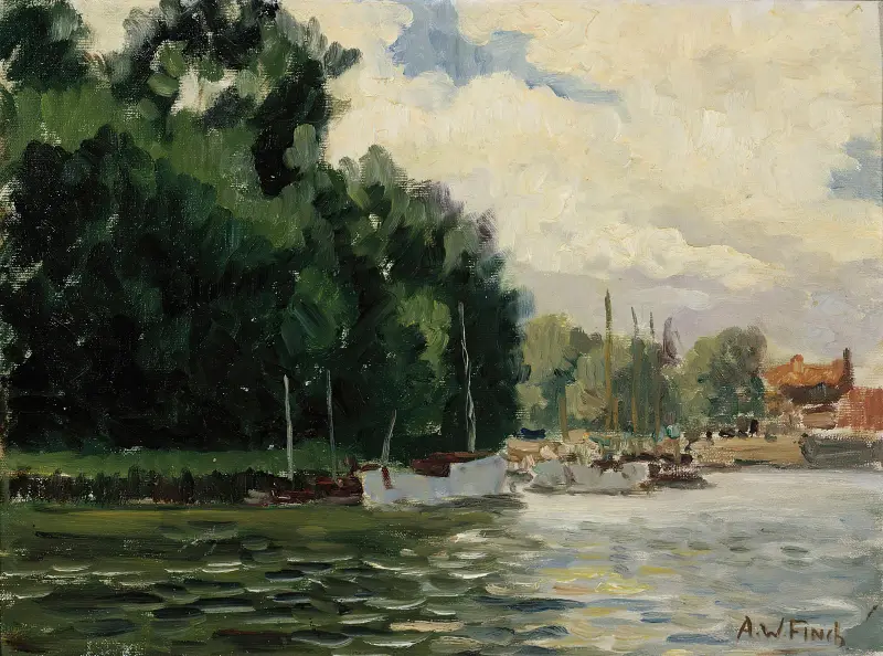 Richmond nad Tamizą, Alfred William Finch