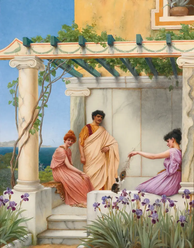 Playtime, John William Godward
