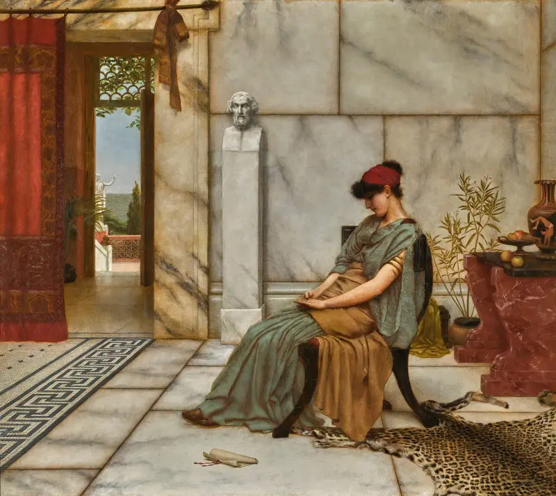 Der Verlobungsring von John William Godward