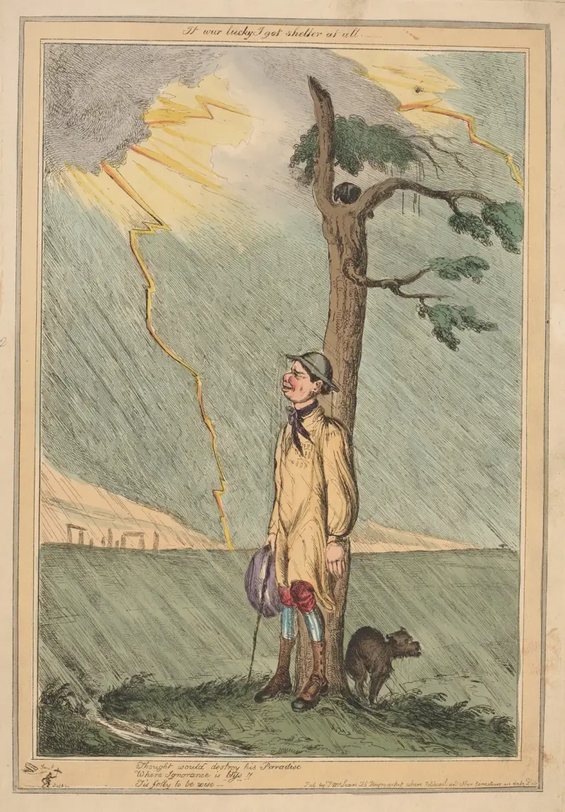Ich hatte Glück, überhaupt einen Unterschlupf zu finden. von William Heath