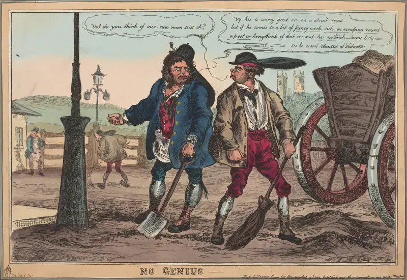 No genius, William Heath