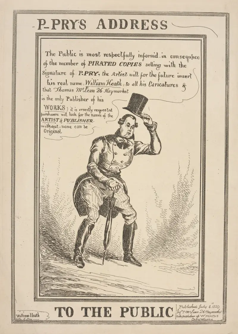 P-Pry’s address to the public. av William Heath