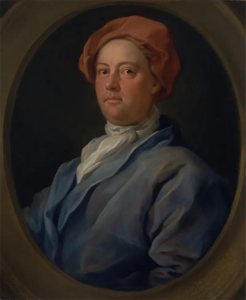 John Palmer, barrister vid Inner Temple av William Hogarth