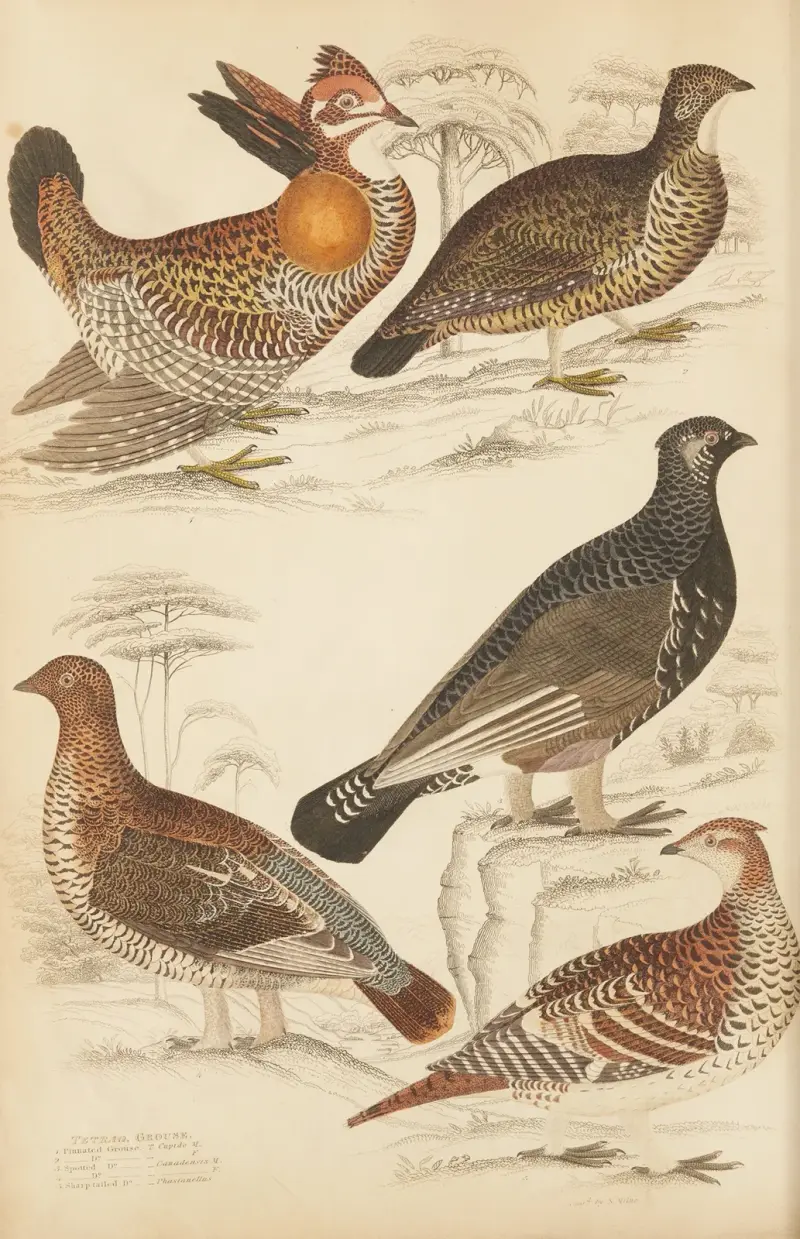 Skogsfågel, William MacGillivray