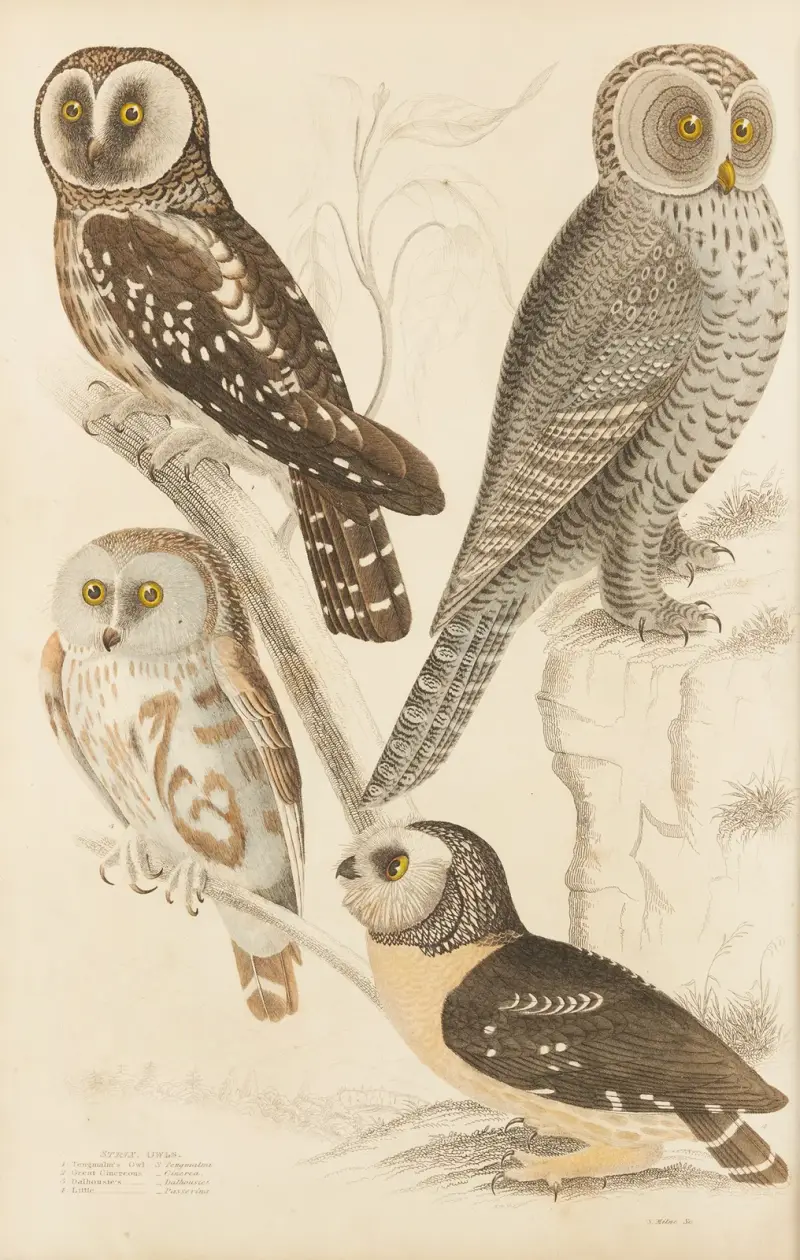 Eulen von William MacGillivray
