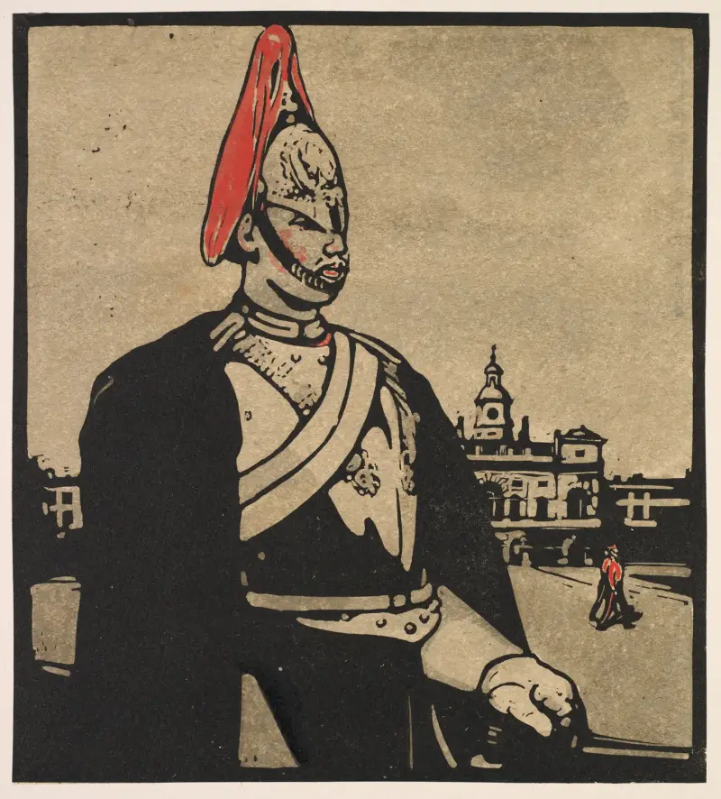 Guardsman av William Nicholson