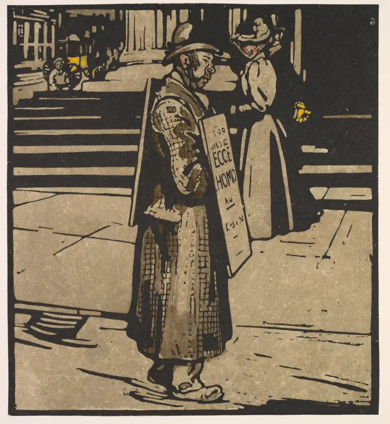 Sandwich-Man, William Nicholson