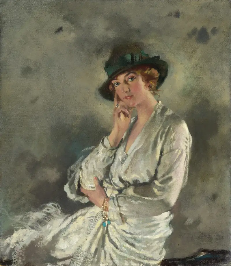 Mrs. Charles S. Carstairs av William Orpen