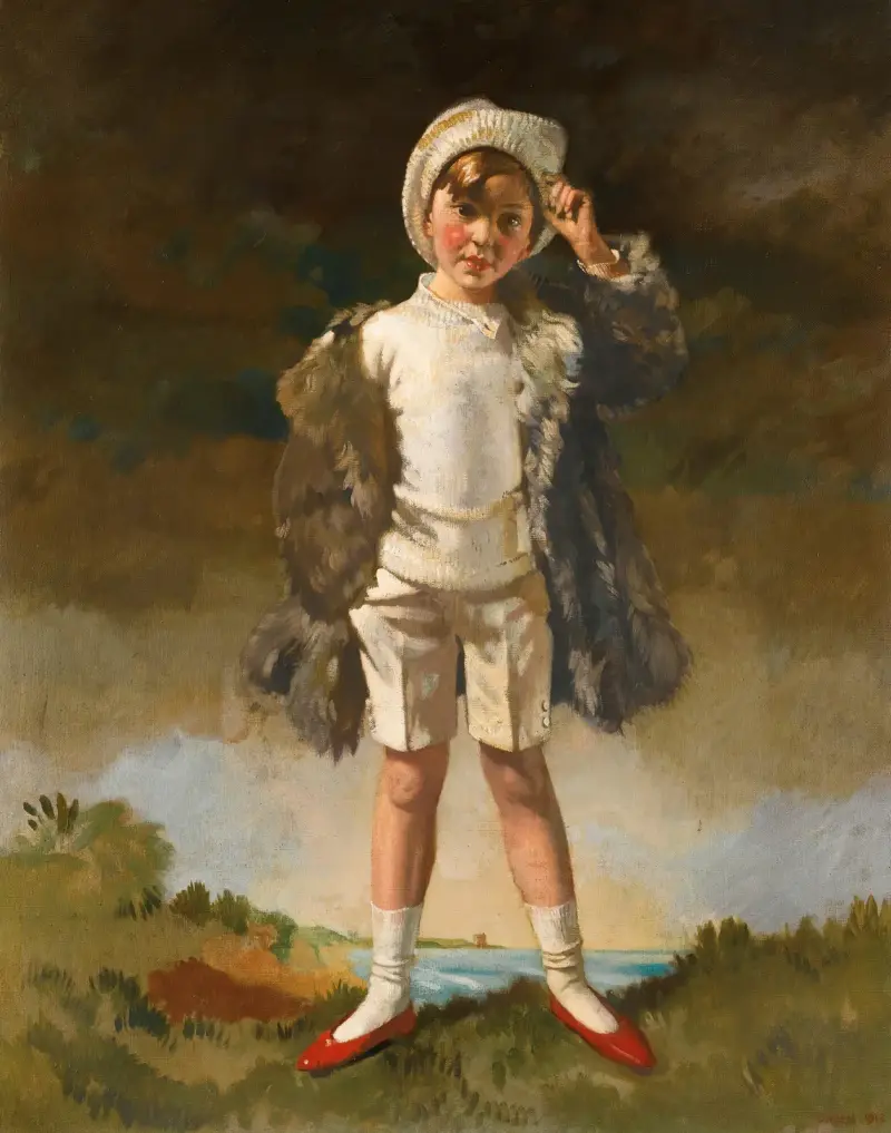 Noll; son till Oliver St. John Gogarty av William Orpen