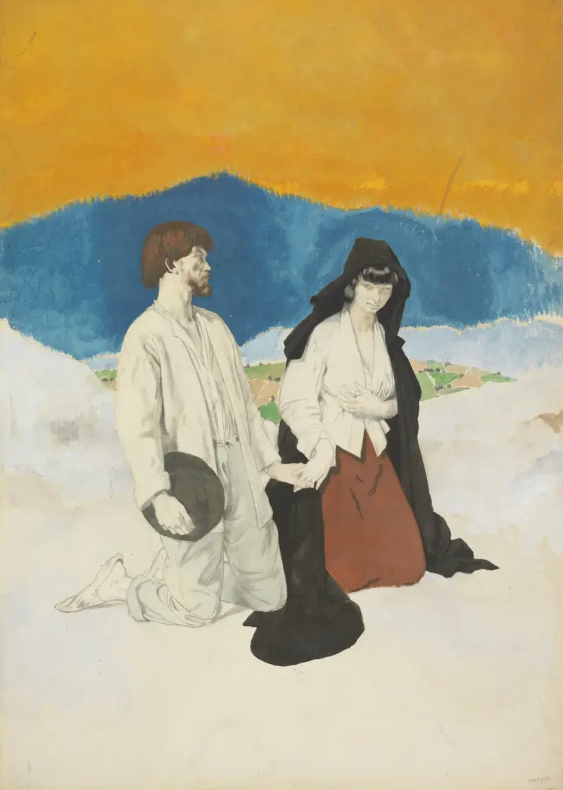 Studium do „The Western Wedding”, William Orpen