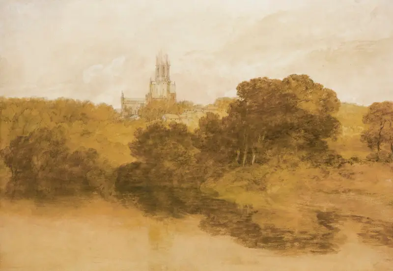 Fonthill Abbey, Wiltshire av Joseph Mallord William Turner
