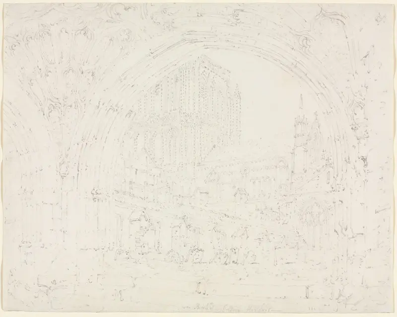 Herefordská katedrála, Joseph Mallord William Turner