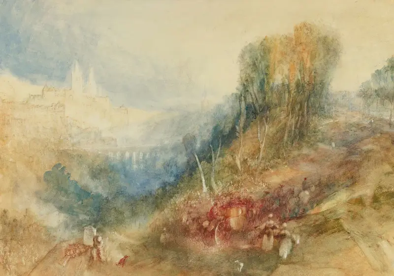 Lozanna od zachodu, Joseph Mallord William Turner