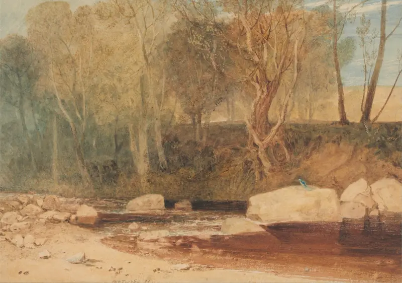 Na řece Washburn, Joseph Mallord William Turner